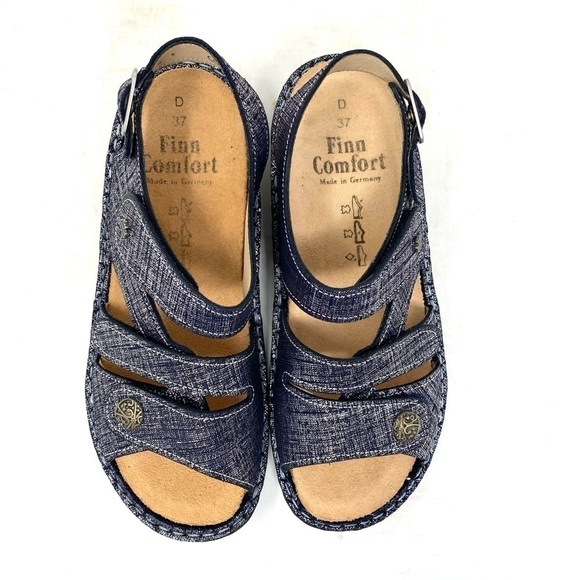 Finn Comfort Gomera-S Backstrap Sandal - Argento Doyle - Picture 6 of 8